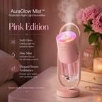 AuraGlow Mist™ – Projection Night Light Humidifier