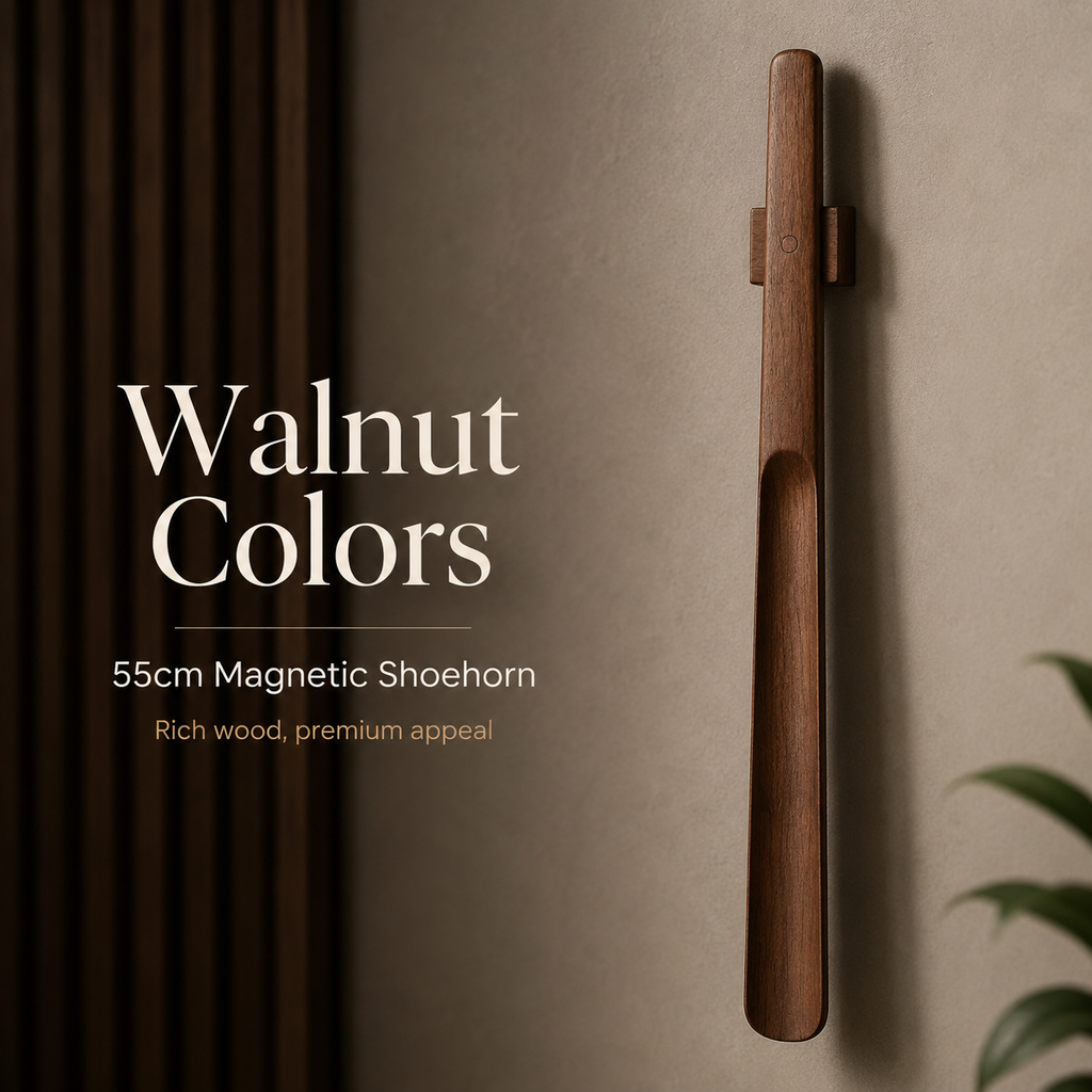 StepEase™ Magnetic Long-Handle Shoehorn