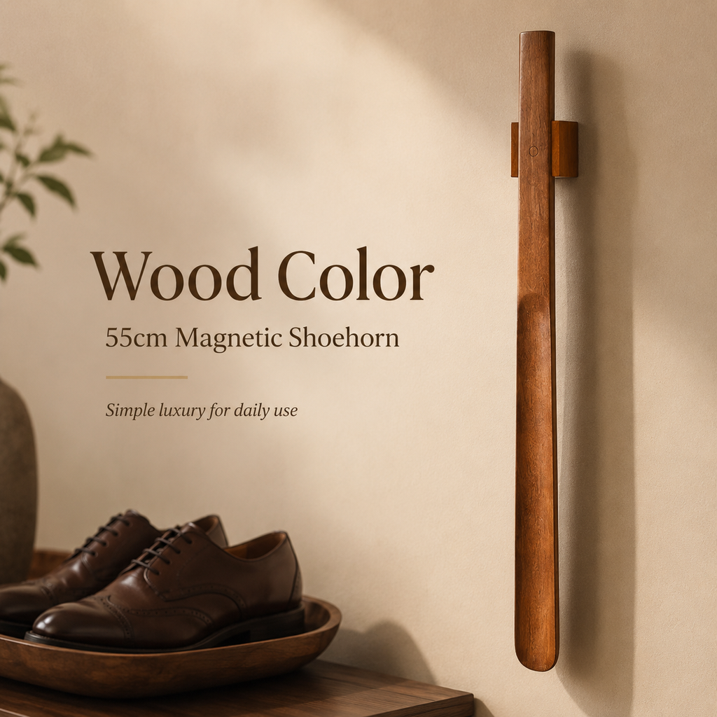 StepEase™ Magnetic Long-Handle Shoehorn