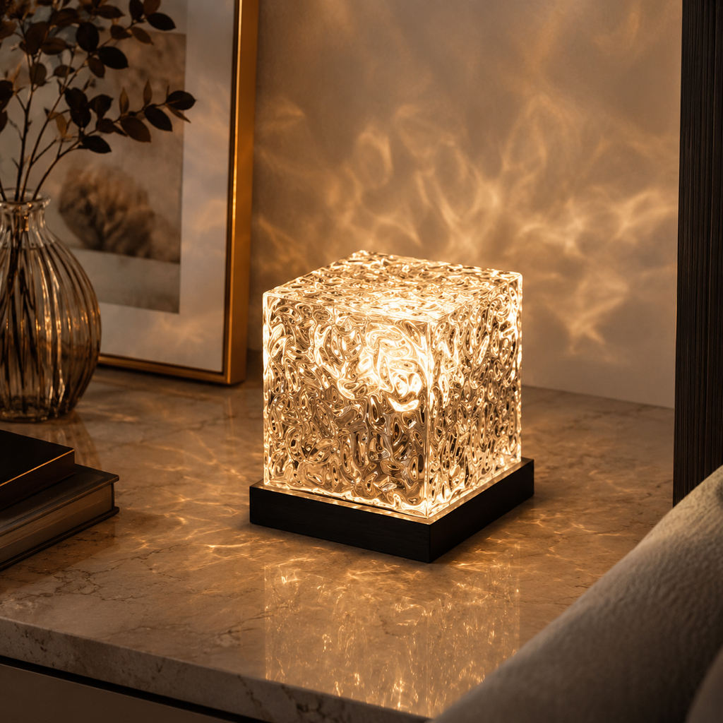 CrystalGlow Aura™ – 16-Colour Ambient Crystal Lamp