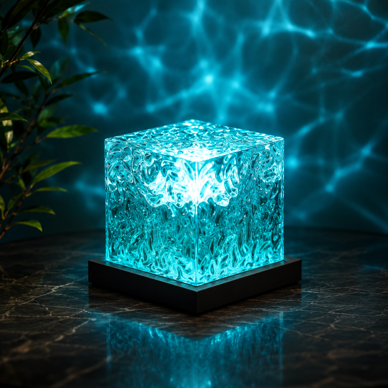 CrystalGlow Aura™ – 16-Colour Ambient Crystal Lamp