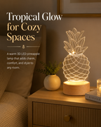 PineGlow 3D LED Ambient Table Lamp