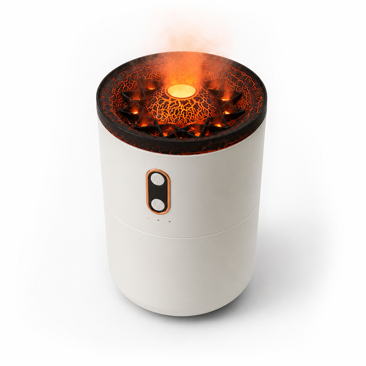 VolcanoMist Pro™ – Flame Effect Aroma Humidifier