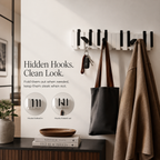 KeyCraft™ – Piano Key Wooden Wall Rack