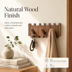 KeyCraft™ – Piano Key Wooden Wall Rack