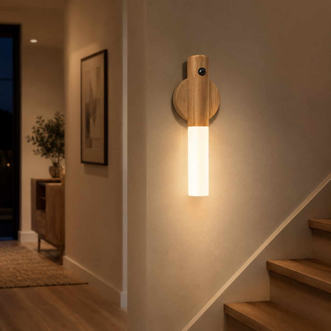 LumiSense™ – Wireless Motion Sensor Wall Light  Alternative: