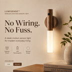 LumiSense™ – Wireless Motion Sensor Wall Light  Alternative: