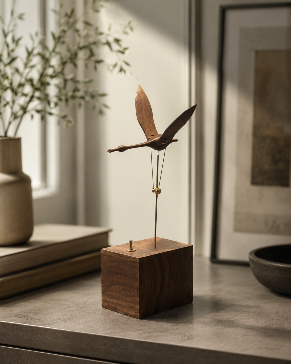 AeroRay™ Kinetic Manta Sculpture